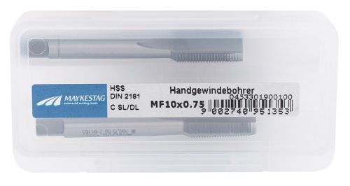 KEERMEPUURID MF 10X0,75 HSS DIN 2181 NR.1-2