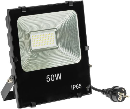 PROŽEKTOR LED 50W 230V 4500LM 4000K KAABEL 2,5M IP65, CRX