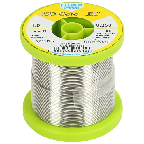 Jootetina sn99,3/cu0,3 1,0mm /250g