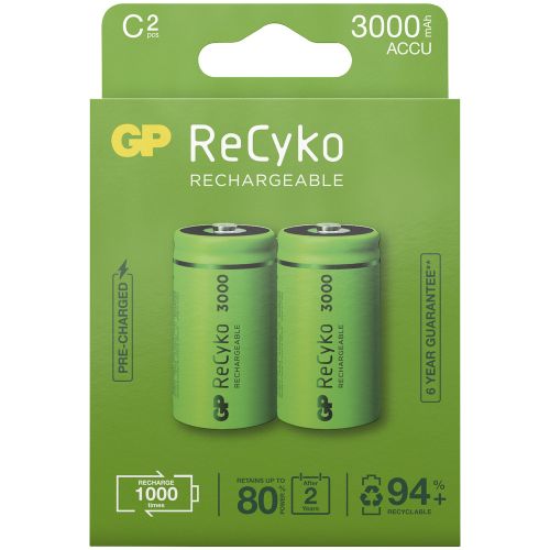 Aku 1,2v c 3000mah recyko 2tk