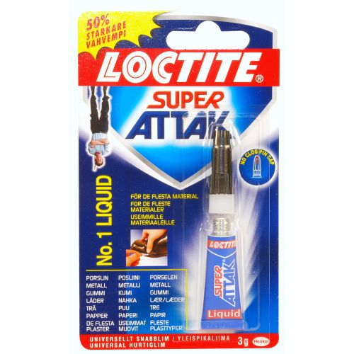 Liim 3g Loctite super attack