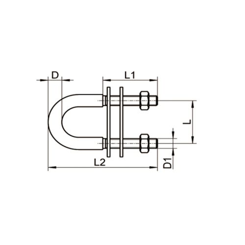 PAADI U-POLT 5x78MM A4