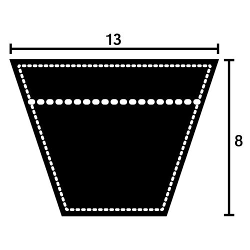 Kiilrihm 13x508mm la kevlar