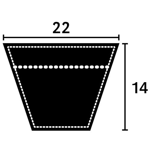 Kiilrihm 22x4950li