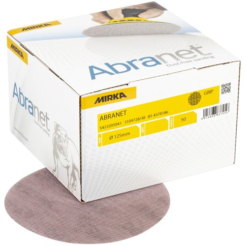 LIHVKETAS ABRANET 125MM P80 50TK, MIRKA