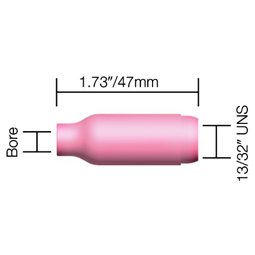 Gaasikeevitus otsik 3/8"/10mm