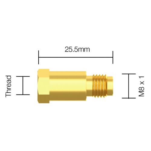 Vooluotsik adapter m8