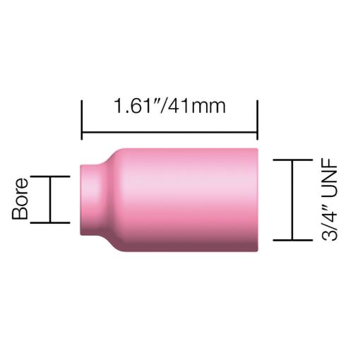 Gaasi läätse kork 5/16"/8mm