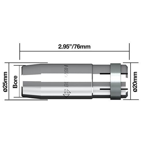 Hd koonusdüüs 5/8"/16mm