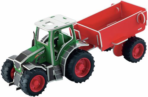 Traktor fendt vario 518 3d puzzle l.8+