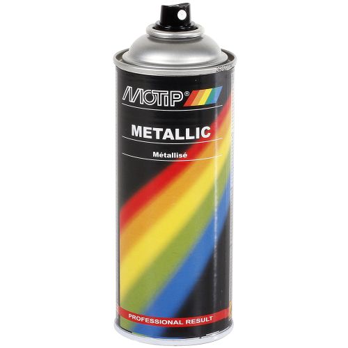 METALLIKVÄRV MUST 400ML, MOTIP