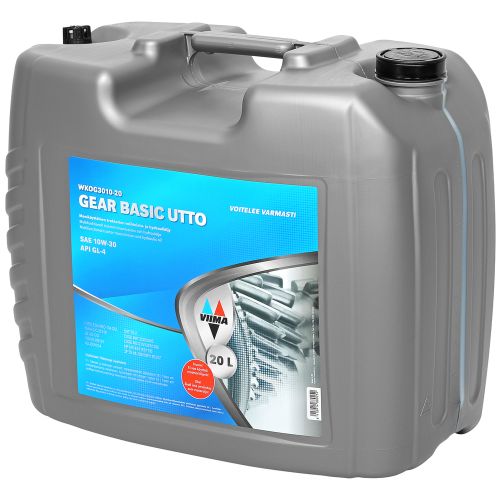 TRANSMISSIOONIÕLI 10W-30 GEAR BASIC UTTO 20L, VIIMA