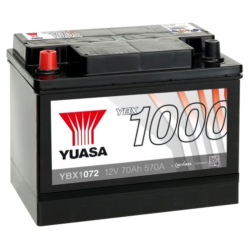 AKU 12V 72AH 600A +- 265X175X205MM, YUASA