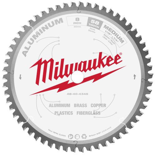 SAEKETAS 203X15,87X2,4MM Z58 ALUMIINUM, MILWAUKEE